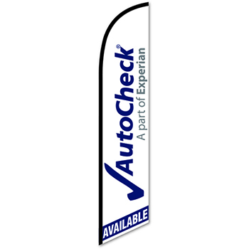 Auto Supplies Swooper Banner, Autocheck