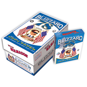 Blizzard™ 78 Extra Bright &amp; Heavy Copy Paper, 98 Bright, 22 lb., 8 1/2 x 11, White, 5000/CT