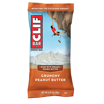 CLIF Bar CLIF Bar Minis, Peanut Butter Crunch, 0.99 oz, 20/Box