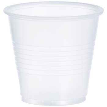 Dart&#174; Sampling Cups, Plastic, Translucent 3.5oz., 2500/CT