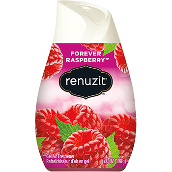Renuzit Adjustables Air Freshener, Raspberry Scent, Solid, 7 oz