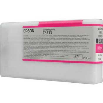 Epson&#174; T653300 Ink, 200 mL, Vivid Magenta