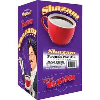 Shazam™ Coffee Pods, French Vanilla, 15/BX