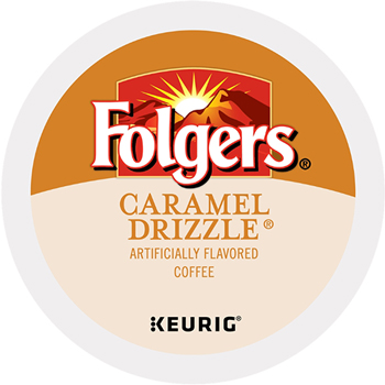 Folgers&#174; Gourmet Selection Caramel Drizzle&#174; Coffee K-Cup&#174; Pods, 24/BX