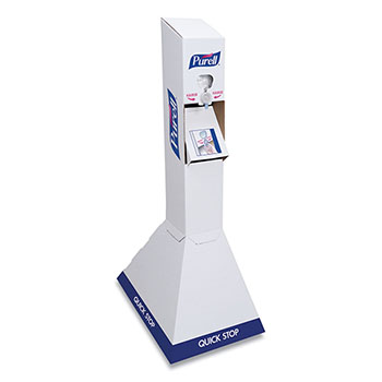 PURELL Quick Floor Stand Kit with Two 1L Advanced Hand Sanitizer Refills