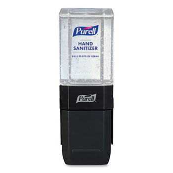 GOJO ES1 Hand Sanitizer Dispenser Starter Kit, 450 mL, 3.12 x 5.88 x 5.81, Graphite, 6/CT