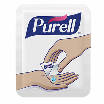 PURELL Advanced Hand Sanitizer, 500 Count Individual Single-Use Packets, Bulk