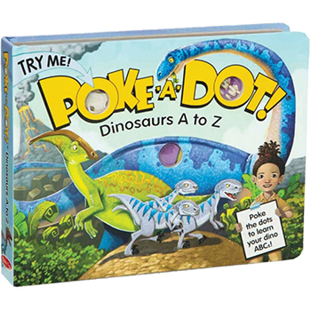 Melissa &amp; Doug Poke-A-Dot: Dinosaurs A to Z, 1/EA