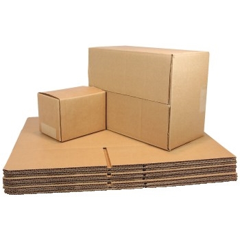 W.B. Mason Co. Long Corrugated Boxes, 24&quot; x 6&quot; x 4&quot;,Kraft, 25/Bundle
