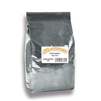 Shazam™ Whole Bean Coffee, Colombian, Medium Roast, 5 lb. Bag, 2/CT