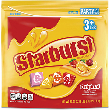 Starburst&#174; Fruit Chews Variety, 50 oz. Bag