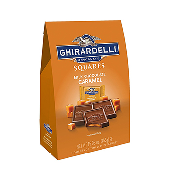 Ghirardelli Squares Milk Chocolate &amp; Caramel, 15.9 oz