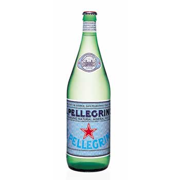 San Pellegrino Sparkling Mineral Water, 1 Liter, 12/CS