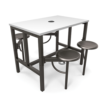 OFM Endure Series Standing Height Tables, 31 1/4&quot;w x 48&quot;d x 38&quot;h