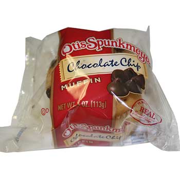 Otis Spunkmeyer Chocolate Chip Muffins, 4 oz., 24/CS