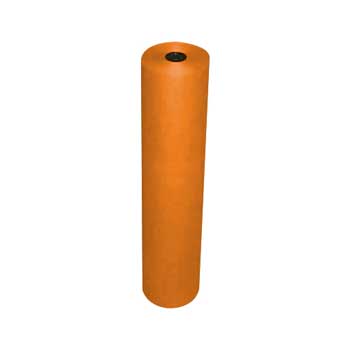 Pacon Rainbow Colored Kraft Duo-Finish Paper Roll, 35 lb, 48 in x 200 ft, Orange
