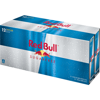 Red Bull&#174; Energy Drink, Sugar-Free, 8.4 oz., 12/PK