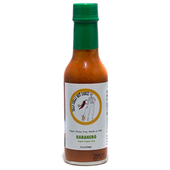Silly Chilly Hot Sauce Habanero Super Duper Hot, 5 oz., 12/CS