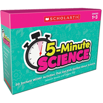 Scholastic 5-Minute Science: Grades 1-3, 50/ST