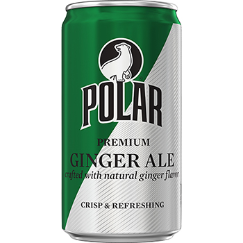 Polar Ginger Ale, 7.5 oz, 6/Pack