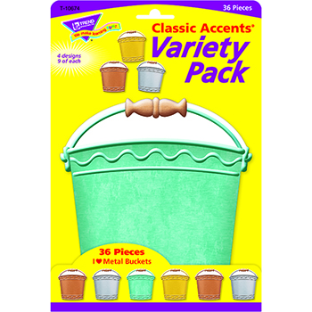 TREND Metal™ Bucket Accents, 36/PK