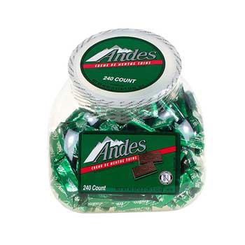 Andes Mints, 240 Count Tub