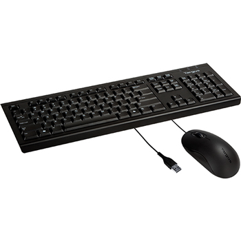 Targus Corporate USB Wired Keyboard &amp; Mouse Bundle