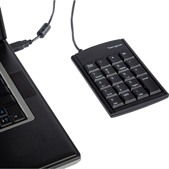 Targus Wired Numeric Keypad with USB Hub