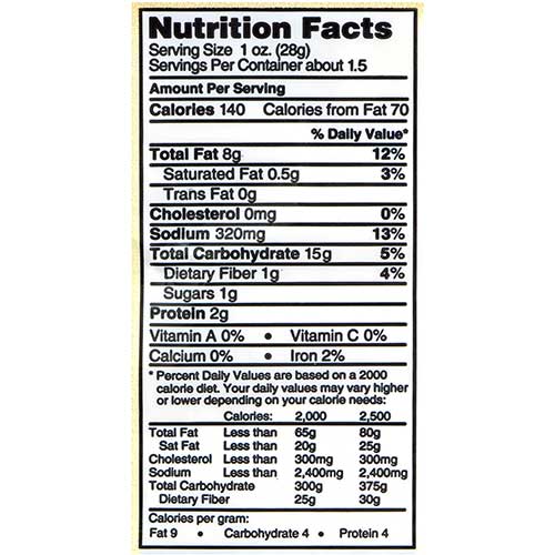 Keystone® Party Snack Mix, 1.5 oz., 60/CS WB Mason