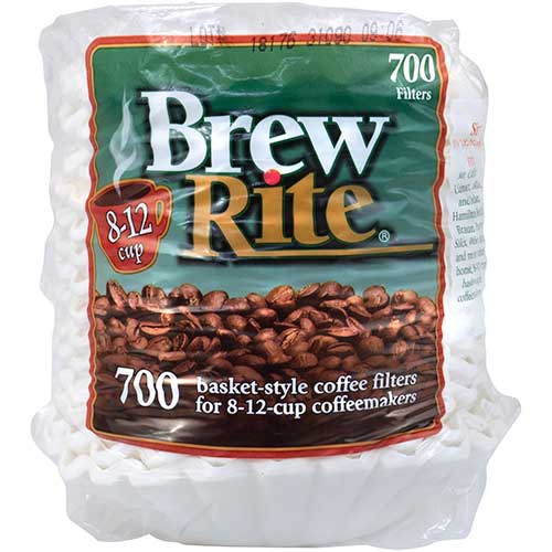 Bunn-Style - Commercial 1,000 count Brew-Rite Coffee Filters 12 Cup 