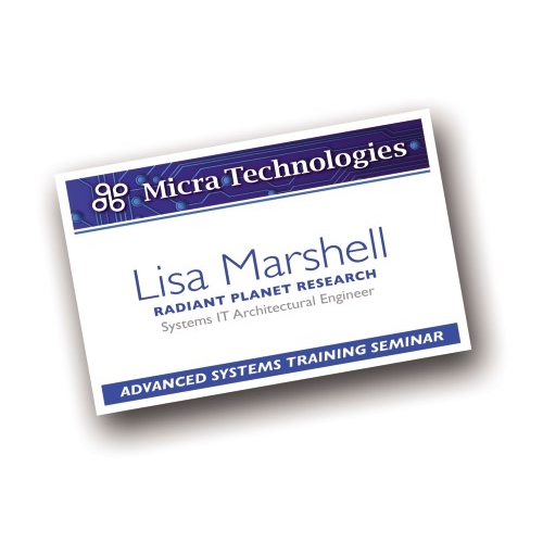 Avery Name Badge Insert Refills 2 1 4 X 3 1 2 400 BX WB Mason