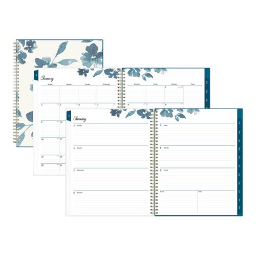 Blue Sky Weekly Monthly Planner 8 5 X 11 Bakah Blue 2023 WB Mason