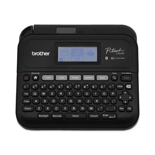 Brother P-Touch Business Expert Connected Label Maker, 1 Roll Sample Tape, 5 Lines, Black - WB Mason