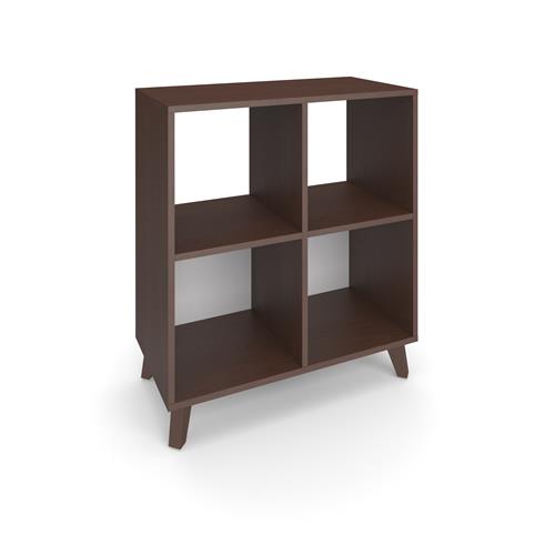 Hon Basyx Commercial Grade 31 W X 36 H, Anders White Cube Bookcase With Legs