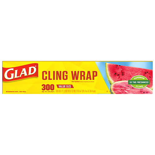 red glad wrap