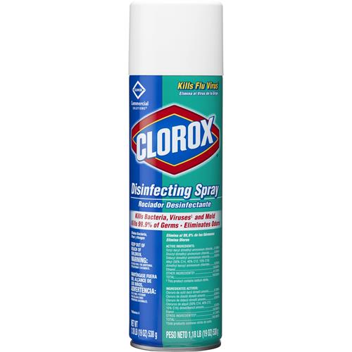 Clorox® Disinfecting Aerosol Spray, Fresh Scent, 19 oz - WB Mason