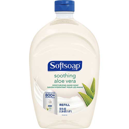 Softsoap® Moisturizing Hand Soap Refill with Aloe, Fresh, 50 oz. WB Mason