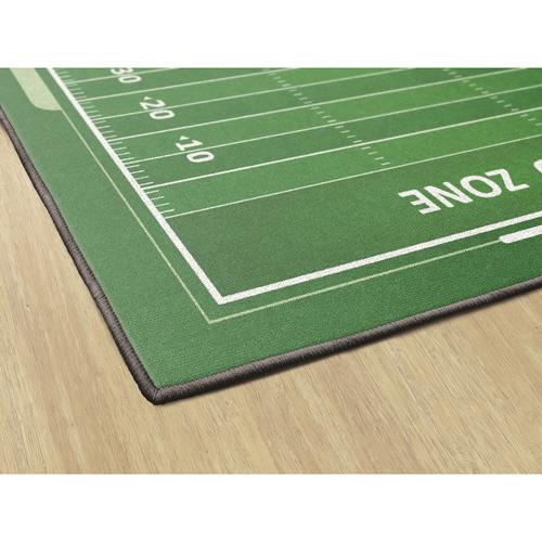 Flagship Carpets Football Field Activity Rug, 5' x 8', Multi