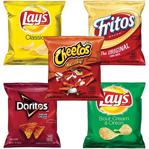 Frito-Lay Potato Chips Bags Variety Pack, 1 oz., 50/PK - WB Mason