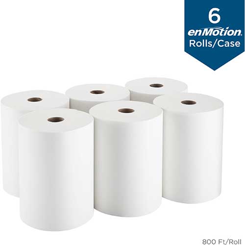 White for sale online enMotion Georgia Pacific 89460 800ft x 10 in High Capacity Paper Towels Roll