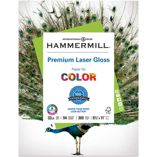 hammermill premium laser gloss