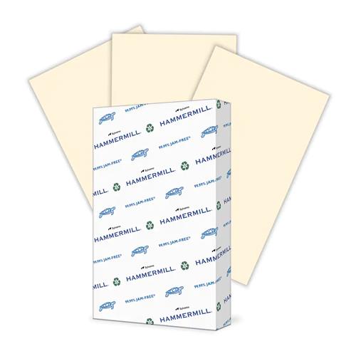 Hammermill colored paper 20lb ivory copy paper 8 5 x 14 10 reams
