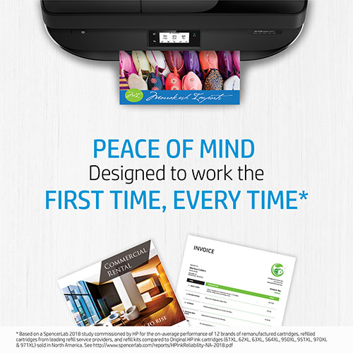 thumbnail interactive-video image 1 of HP 64 Black Original Ink Cartridge N9J90AN – OEM – ENVY Photo 6200 7100 – Exp May 2027 1 of 2