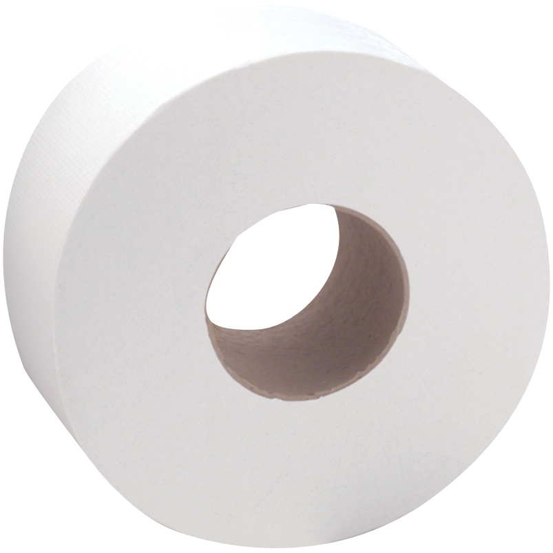 Double Layer Jumbo Roll Bathroom Tissue, 1000' Per Roll, 8/CT - WB Mason
