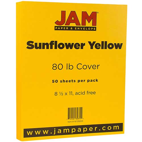 Sunflower Yellow Paper