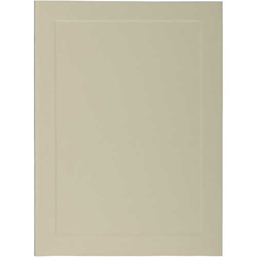 JAM Paper Blank Foldover Cards, Wove Panel, A1, 3.5