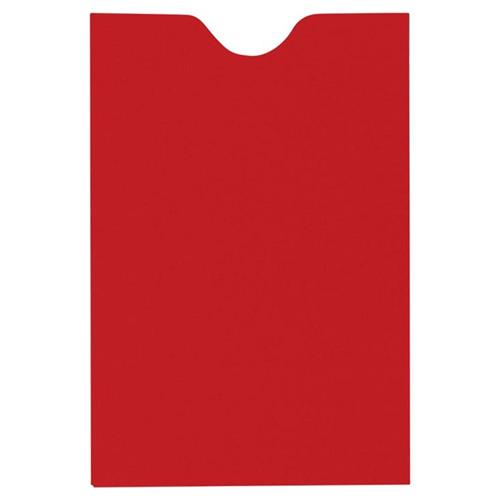 2 1/2 x 3 1/2 card sleeves Hotel Welcome Guest Key Sleeve 3/8