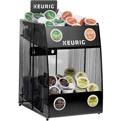 Keurig® KCup® Pod Storage Rack, 4Sleeve WB Mason