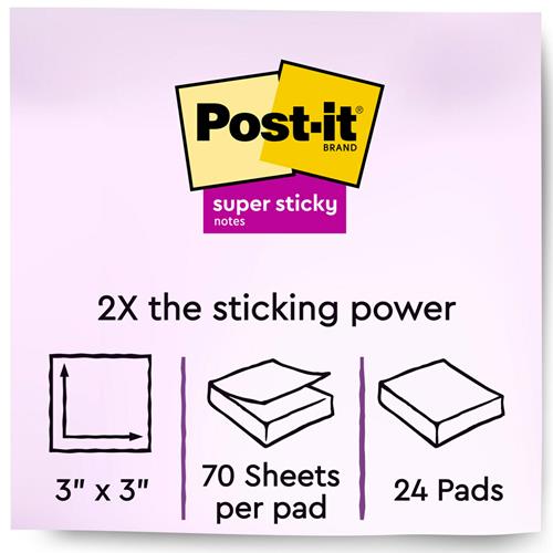 70 Sheets/Pad Early Buy Lined Sticky Notes with Lines 4x4 Self-Stick Notes 6 Bright Color 12 Pads 