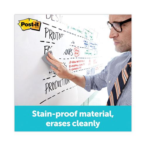 Postit® SelfStick DryErase Surface, 96" W x 48" H, White WB Mason